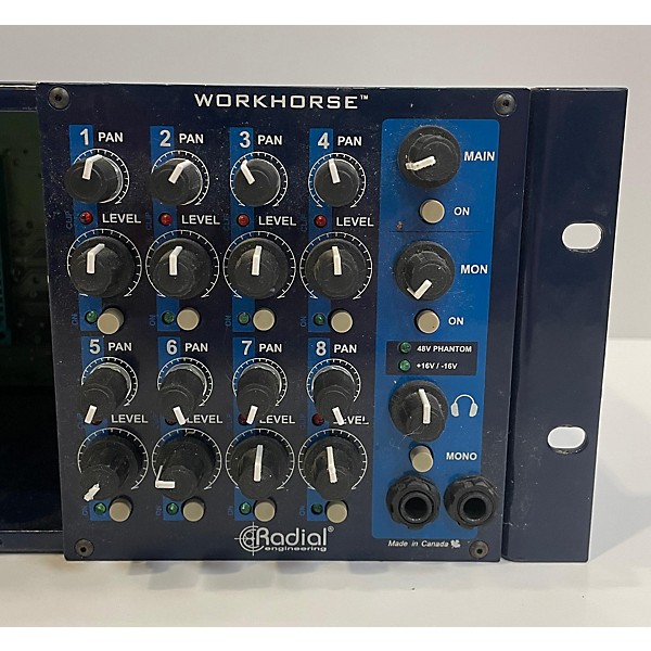 Used Radial Engineering Workhorse 500 With Mixer Unpowered Mixer