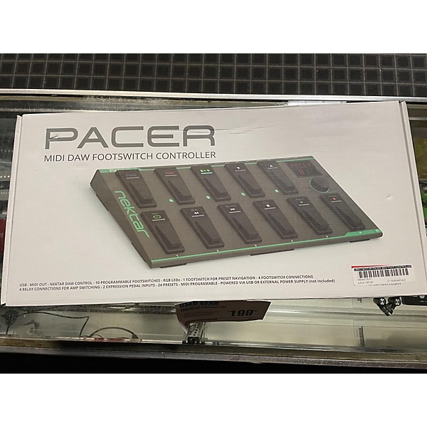 Used Nektar PACER MIDI Foot Controller