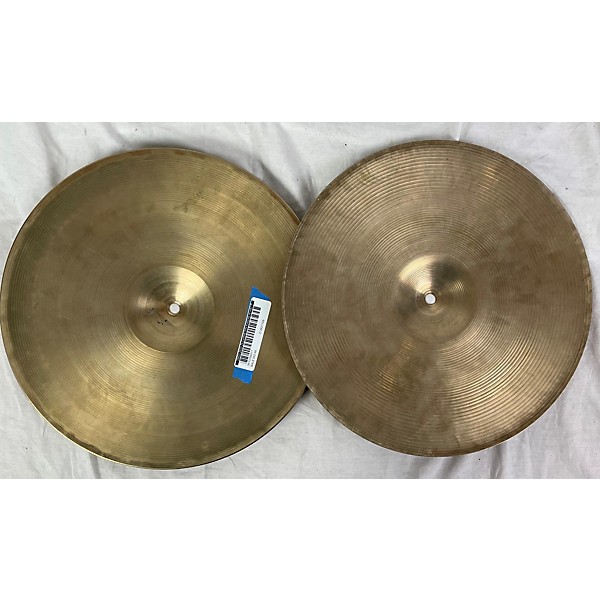 Used Zildjian 2020 15in Avedis Hi Hat Pair Cymbal