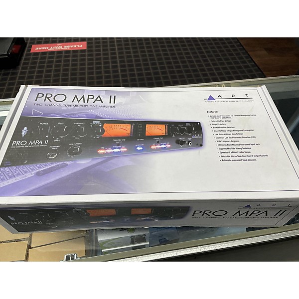 Used Art Pro MPA II 2-Channel Tube Microphone Preamp