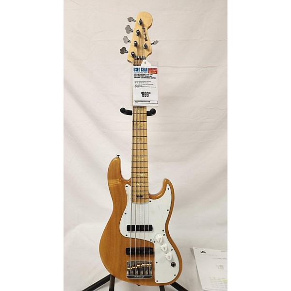 Used Used WOODCRAFT ELECTRIC GUITARS SHORT SCALE JB5 Natural Electric Bass Guitar