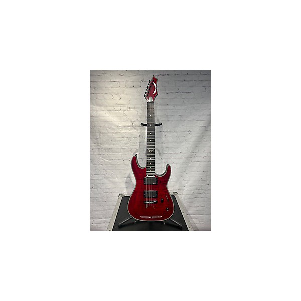 Used Used Dean Custom 450 Trans Red Solid Body Electric Guitar