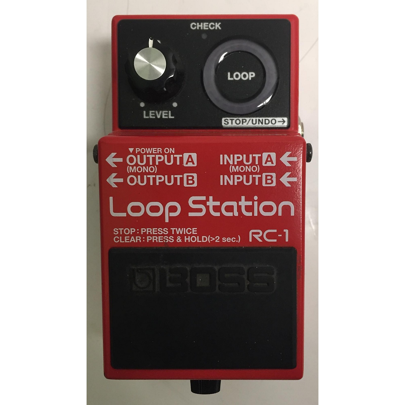 Used BOSS RC1 Loop Station Pedal Guitar Center