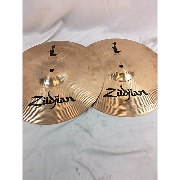 Used Zildjian 13in I Series Hihats Pair Cymbal
