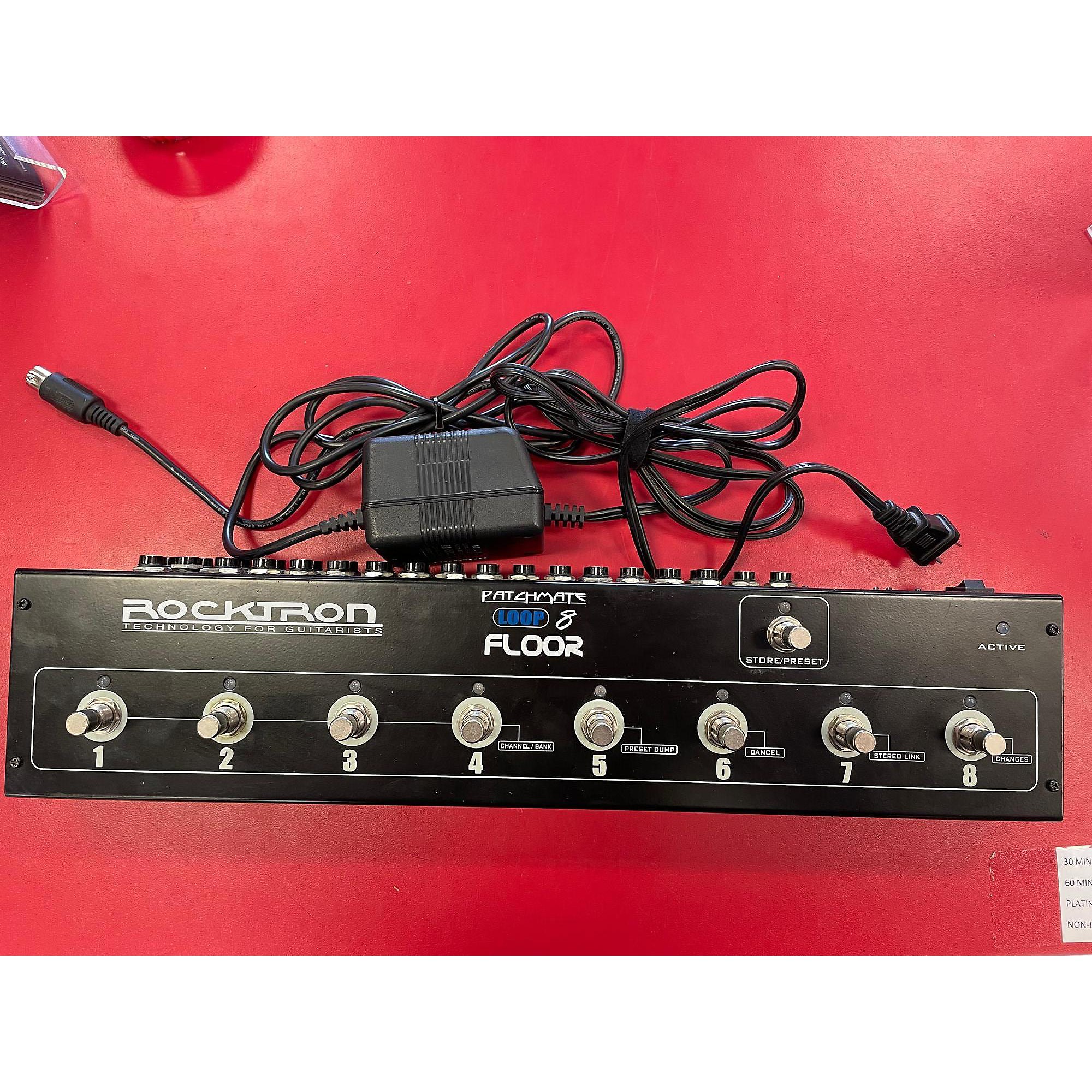 Used Rocktron Patchmate Loop 8 Floor Patch Bay | Guitar Center