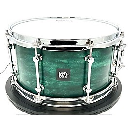 Used BOSS Used Kings Custom Drums 7X13 Emerald Green Maple/Poplar Snare Drum Emerald Green