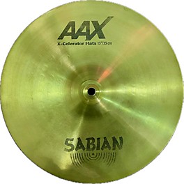 Used Genelec Used SABIAN 13in AAX X-Celerator Hi-Hats Cymbal