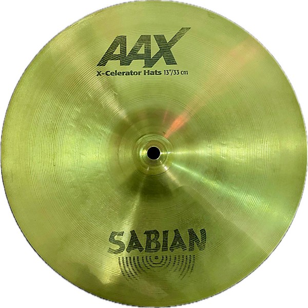 Used SABIAN 13in AAX X-Celerator Hi-Hats Cymbal