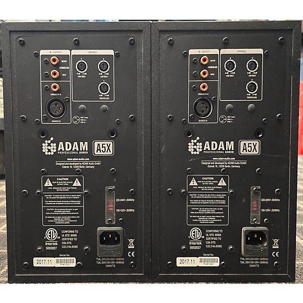Used ADAM Audio A5X Pair Powered Monitor