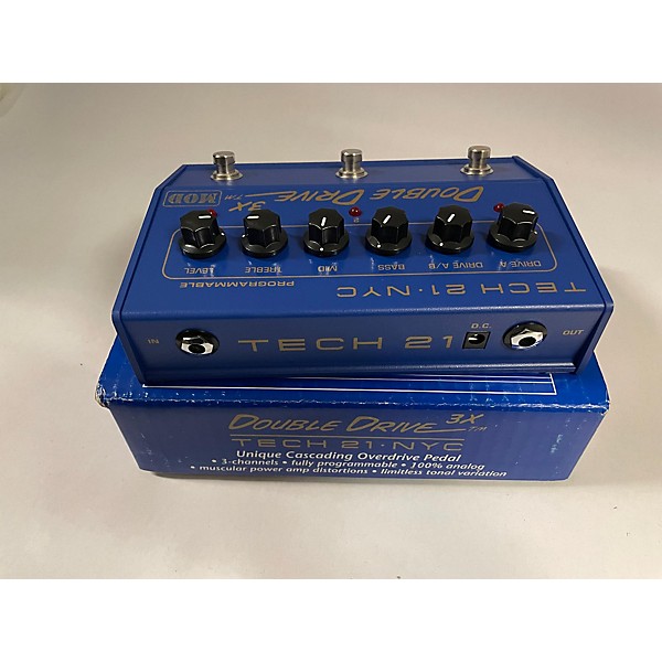 Used Tech 21 Double Drive 3x MOD Effect Pedal