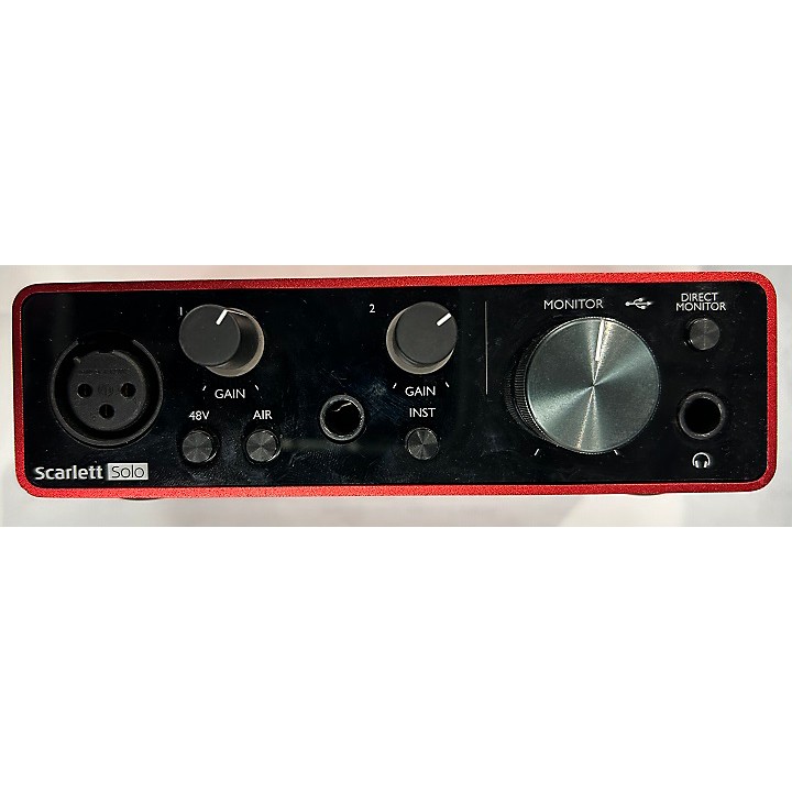 Used Focusrite Scarlett Solo Gen 3 Audio Interface | Guitar Center