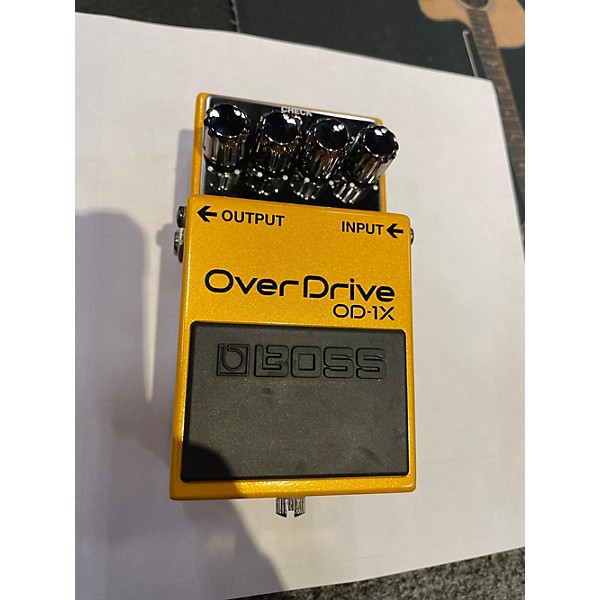 Used BOSS OD1X Overdrive Effect Pedal