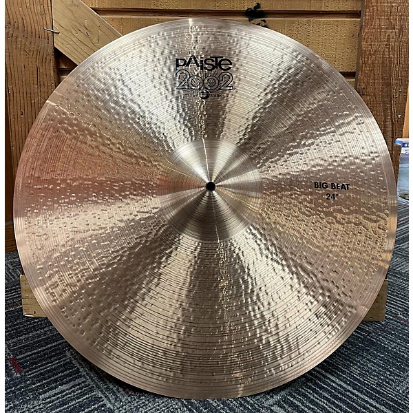 Used Paiste 24in 2002 Big Beat Cymbal