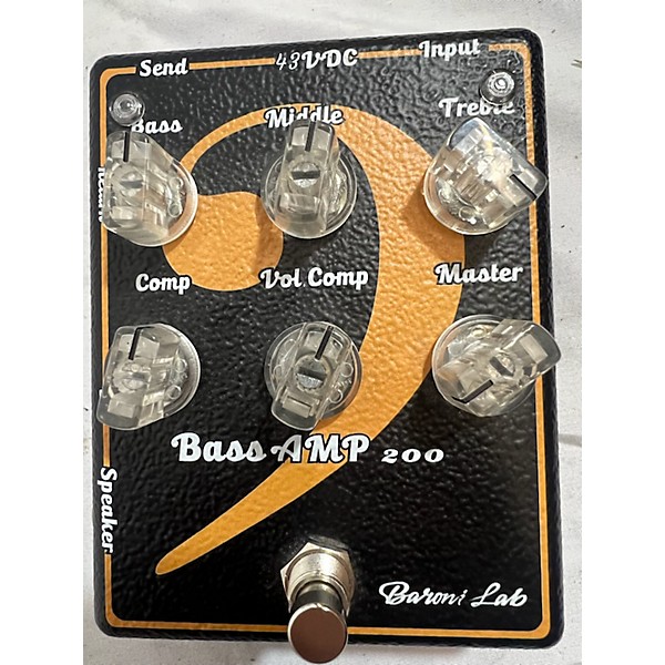 Used Baroni Lab Bass Amp 200 Bass Effect Pedal