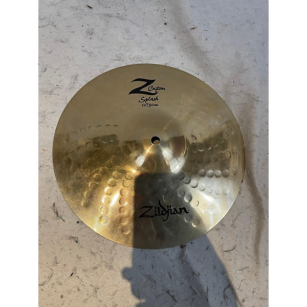 Used Zildjian 12in Z Custom Splash Brilliant Cymbal