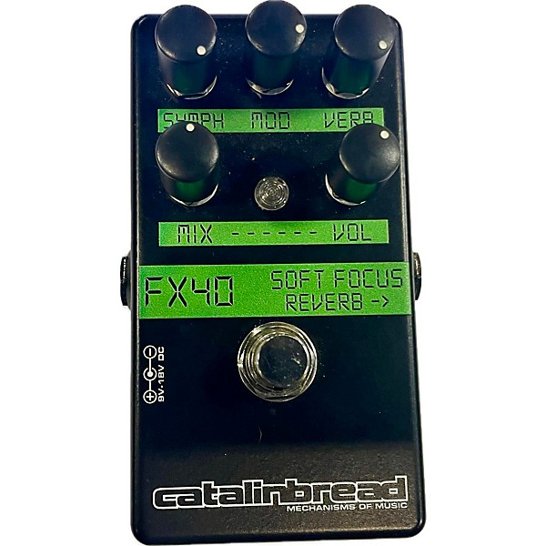 Used Catalinbread FX40 SOFT FOCUS REVERB PEDAL Effect Pedal