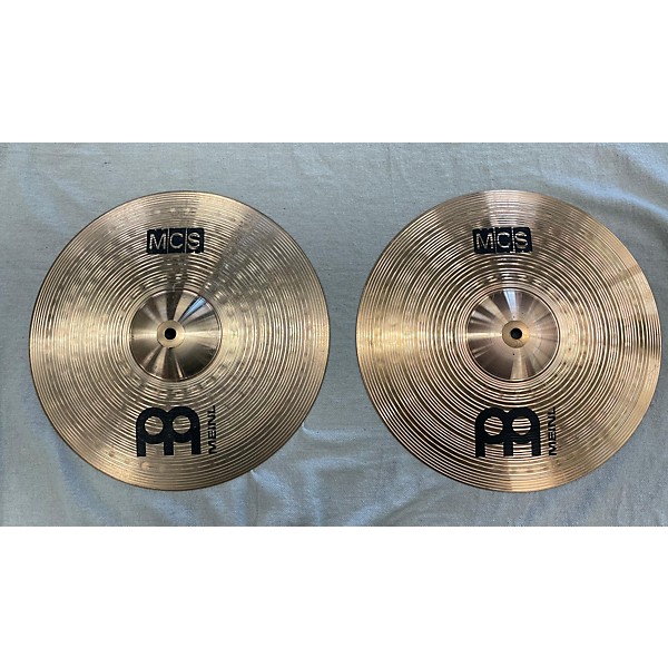 Used MEINL 14in Mcs Hi Hat Pair Cymbal 33 Guitar Center