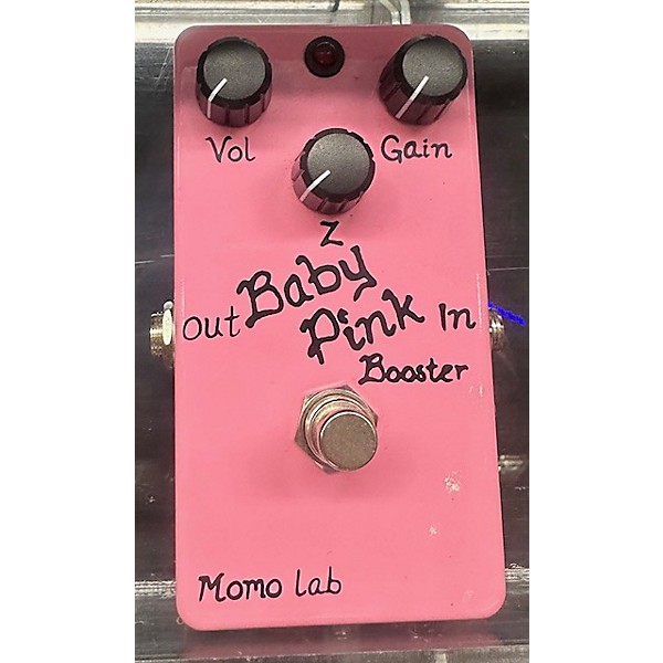 Used Used Momo Lab Baby Pink Booster Effect Pedal