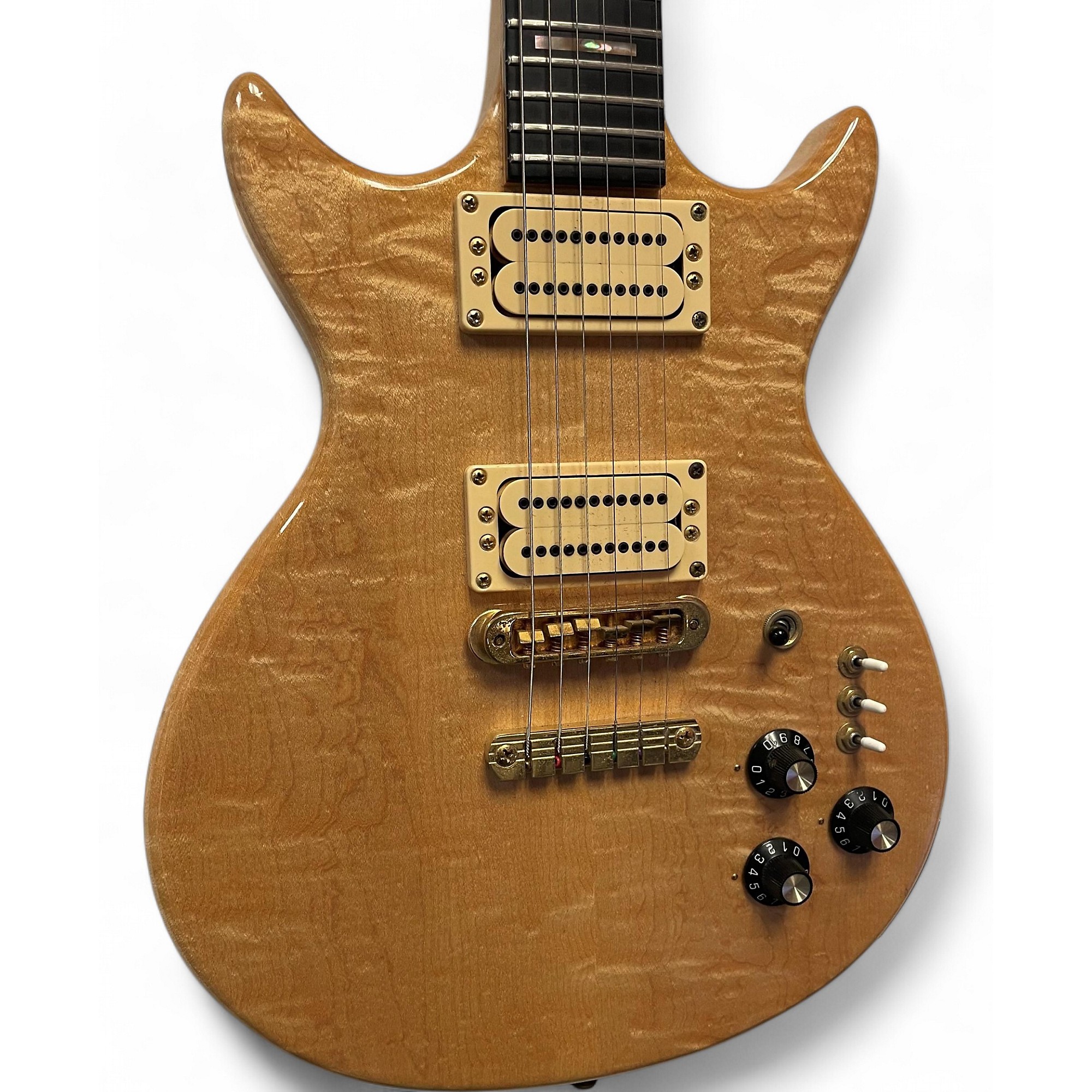 Electric Guitar Carvin DC150 1981 Natural Stereo Left Handed