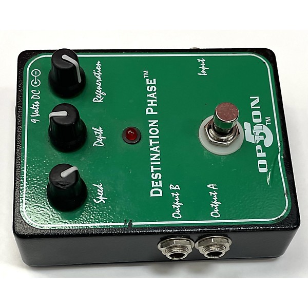 Used Option 5 Destination Phase Effect Pedal