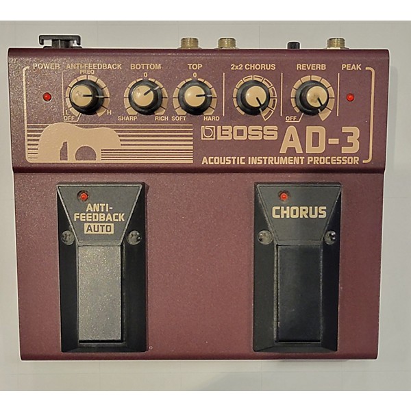 Used BOSS AD3 Acoustic Instrument Processor Effect Processor