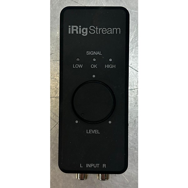 Used IK Multimedia Irig Stream Audio Converter