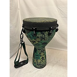 Used Remo DJEMBE GREEN KINTE Djembe