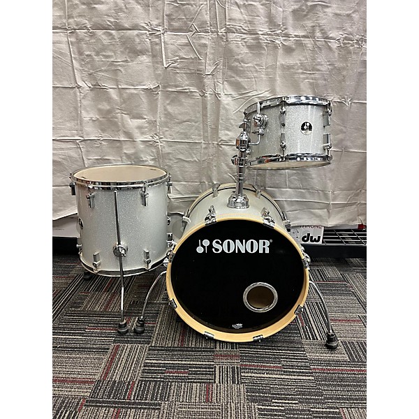 Used SONOR Silver Sparkle Guitar Center