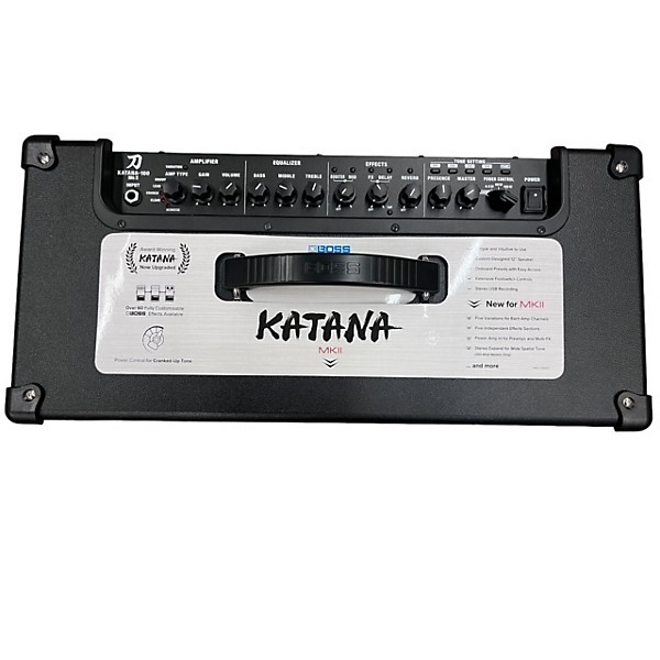 Used BOSS Katana 100 Mk2 100w 1x12 Guitar Combo Amp