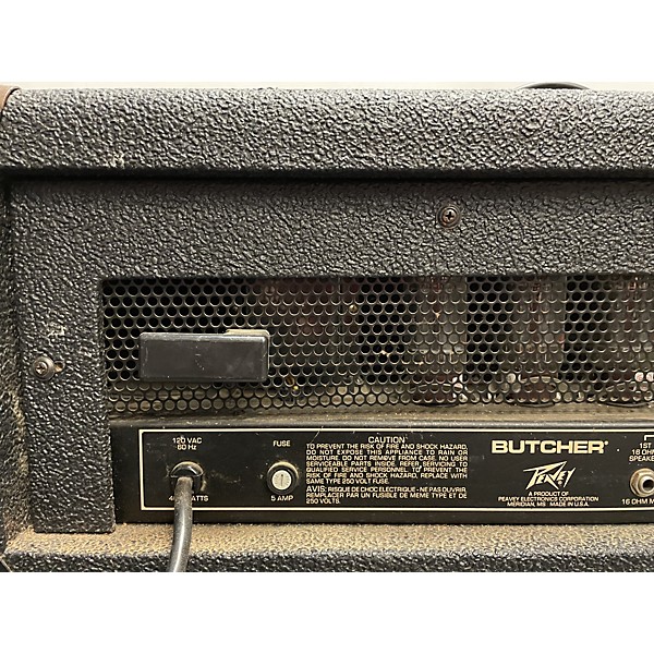 Used Peavey 1980s BUTCHER HEAD Tube Guitar Amp Head