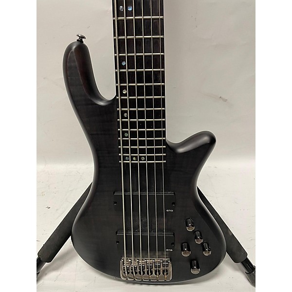 Used Schecter Guitar Research Stiletto Studio 6 String Electric Bass Guitar