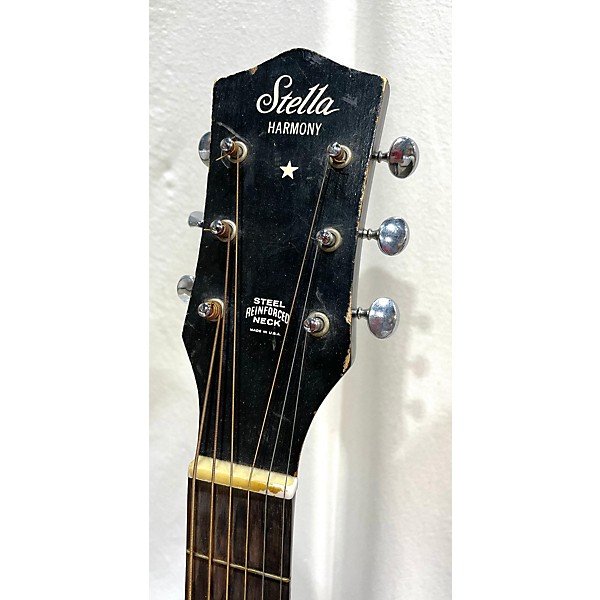 Vintage Harmony 1970s Stella H941 Acoustic Guitar