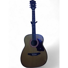 Vintage 1970s Harmony H159 Natural Acoustic Guitar