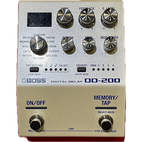 Used BOSS DD200 Digital Delay Effect Pedal | Guitar Center