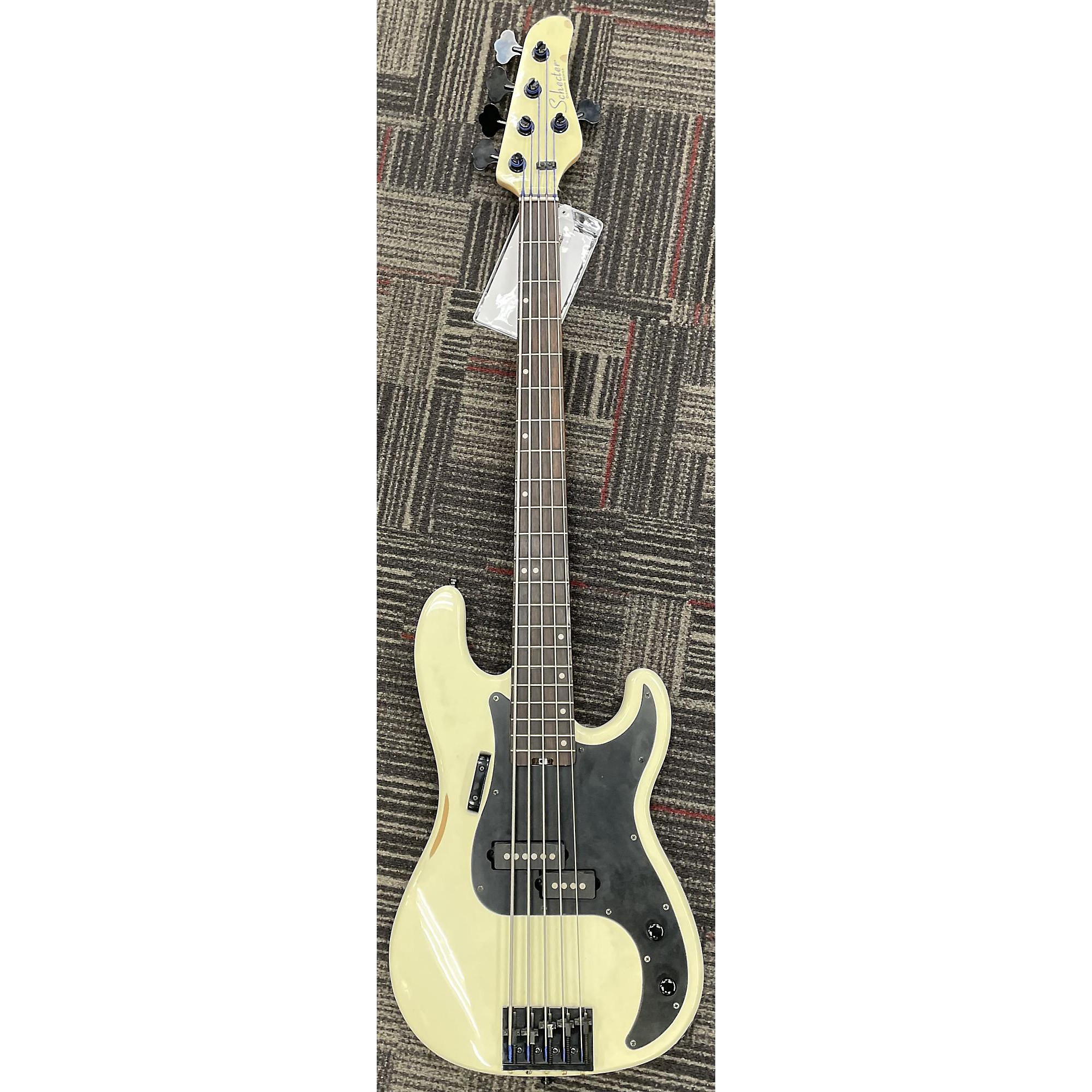 Used Schecter Guitar Research P5 5 String Electric Bass Guitar 