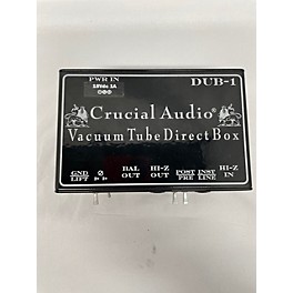 Used In Store Used Used CRUCIAL AUDIO DUB1 VACUUM TUBE DI Direct Box