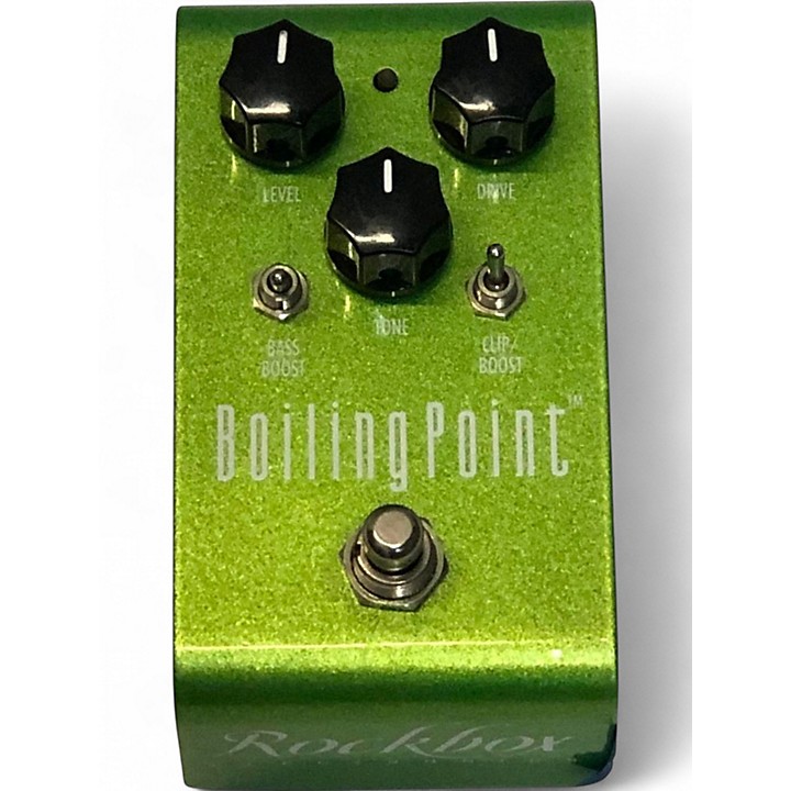 ★★★ Rockbox Electronics Boiling Point Rockbox Boiling Point Green Electric Guitar Overdrive Effect