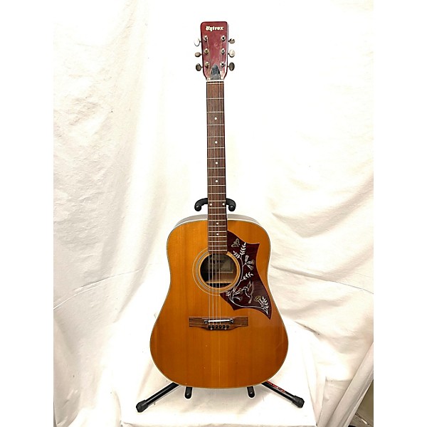 Used Univox 1970s 3031 Acoustic Guitar