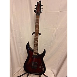 Used Schecter Guitar Research Used Schecter Guitar Research Omen Elite Crimson Red Burst Solid Body Electric Guitar