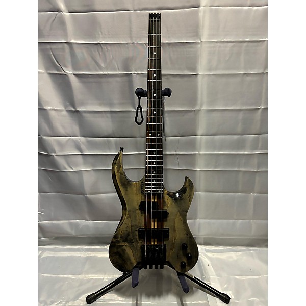 Used Used Kiesel Vader Antique Ash Electric Bass Guitar
