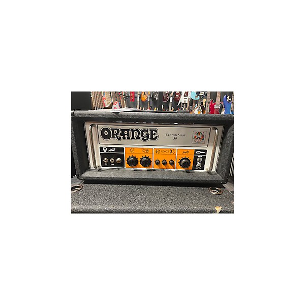 Used Orange Amplifiers CS50 Custom Shop 50W Tube Guitar Amp Head