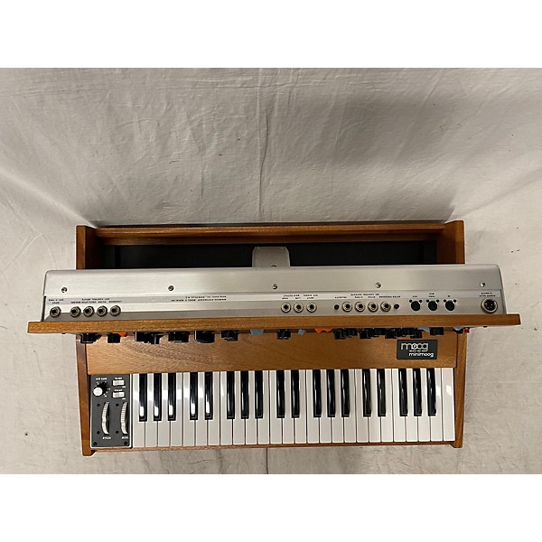 Used Moog Minimoog Model D Mahogany Synthesizer