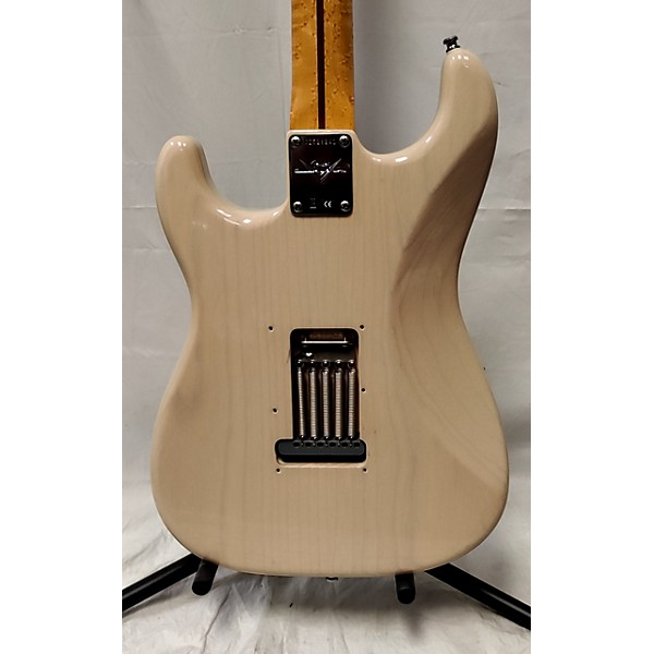 Used Fender American Custom Stratocaster CC Swamp Ash White Blonde Solid Body Electric Guitar