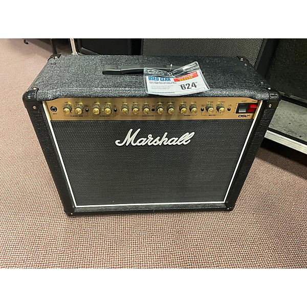 Used Marshall DSL40C 40W 1x12 LIMITED EDITION WHITE Tube Guitar Combo Amp