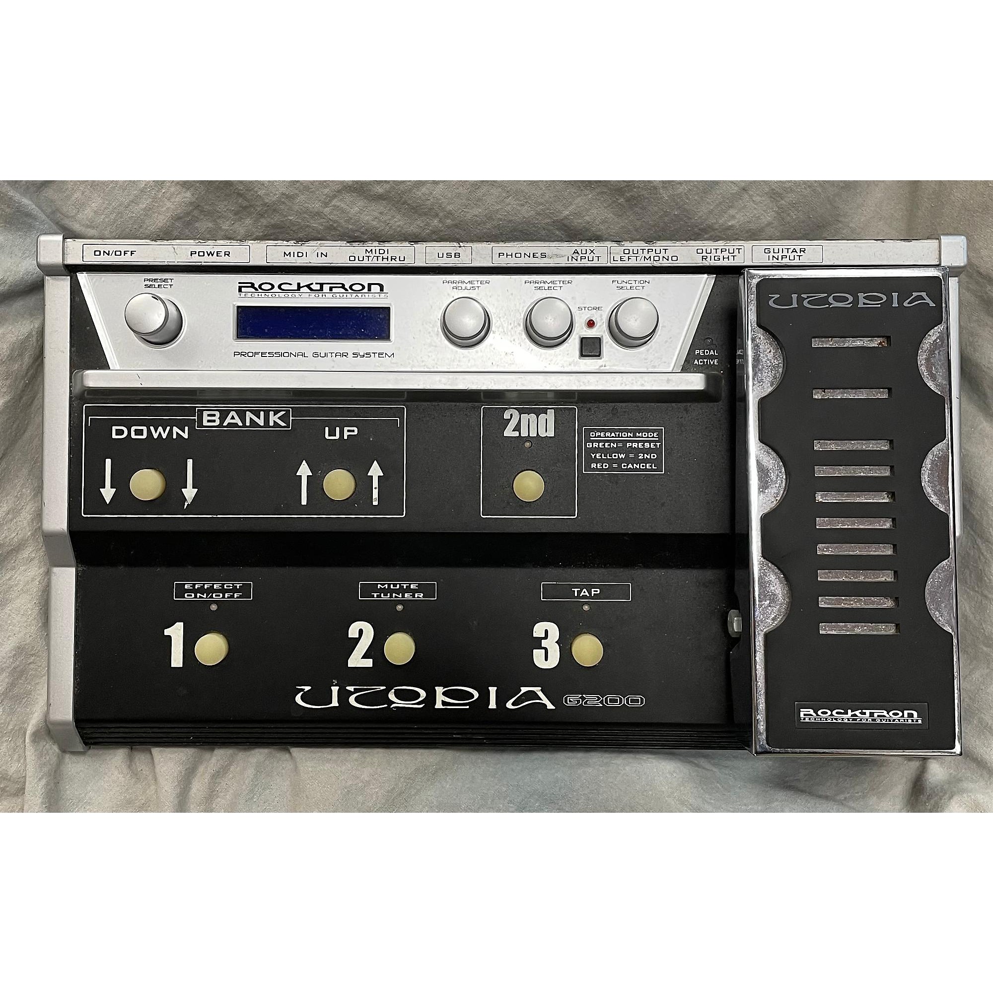 Used Rocktron UTOPIA G200 Pedal Board | Guitar Center