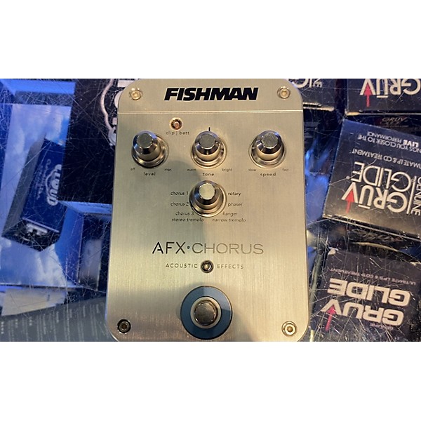 Used Fishman Afx Chorus Effect Pedal