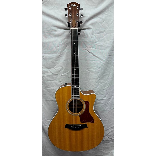 Used Taylor 416CE OVANGKOL Acoustic Electric Guitar Natural | Guitar Center