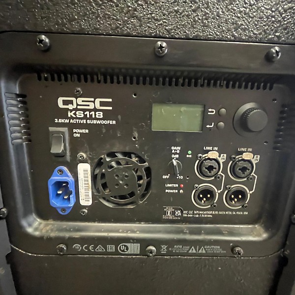 Used QSC KS118 Powered Subwoofer