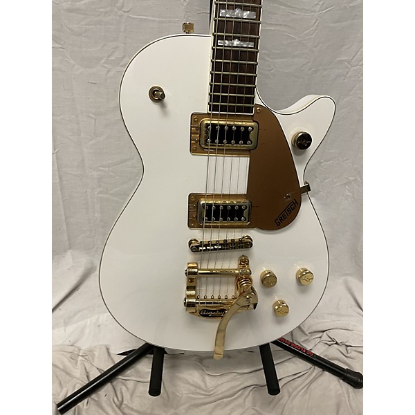 Used Used Gretsch Guitars G5237TG ELECTROMATIC White Solid Body Electric Guitar