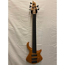 Used Ampeg Used Warrior SIGNATURE DRAN MICHAEL FRETLESS QUILTED NATURAL Electric Bass Guitar